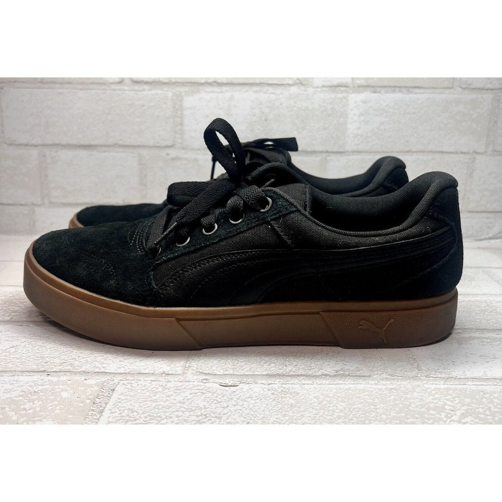 Puma CRey Lace Up  Mens Sz 12 Black Sneakers Casual Shoe 382880-05 - Picture 3 of 9